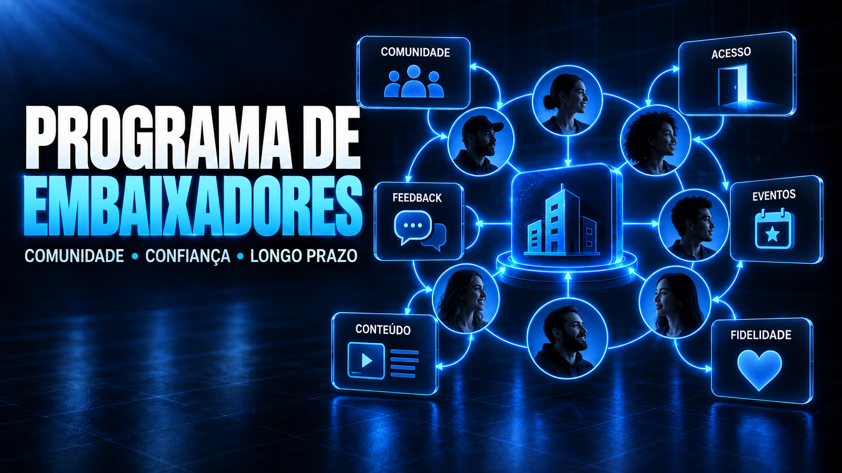 Como criar um programa de embaixadores